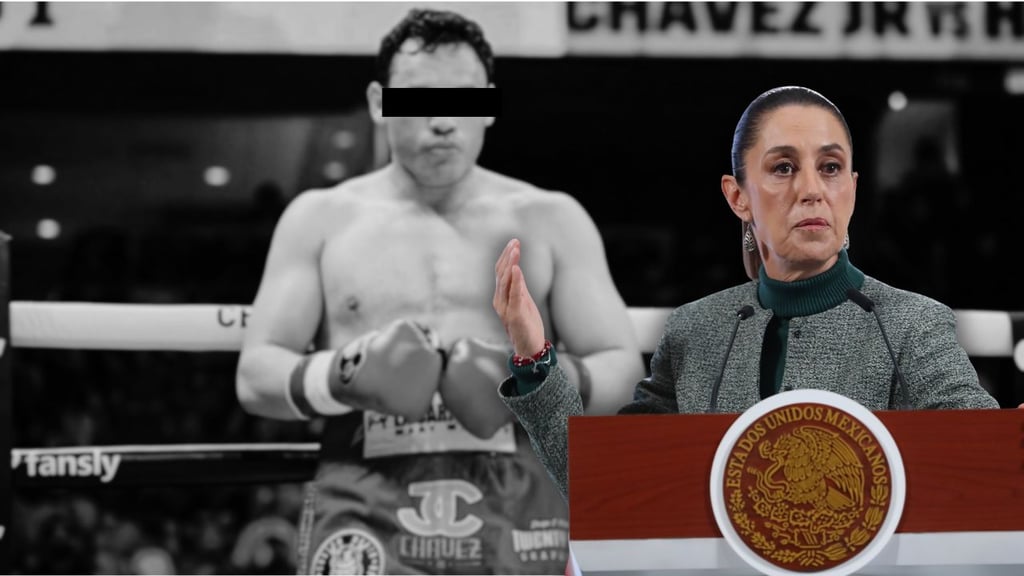 Julio César Chávez Jr. era investigado en México desde 2019, asegura Sheinbaum
