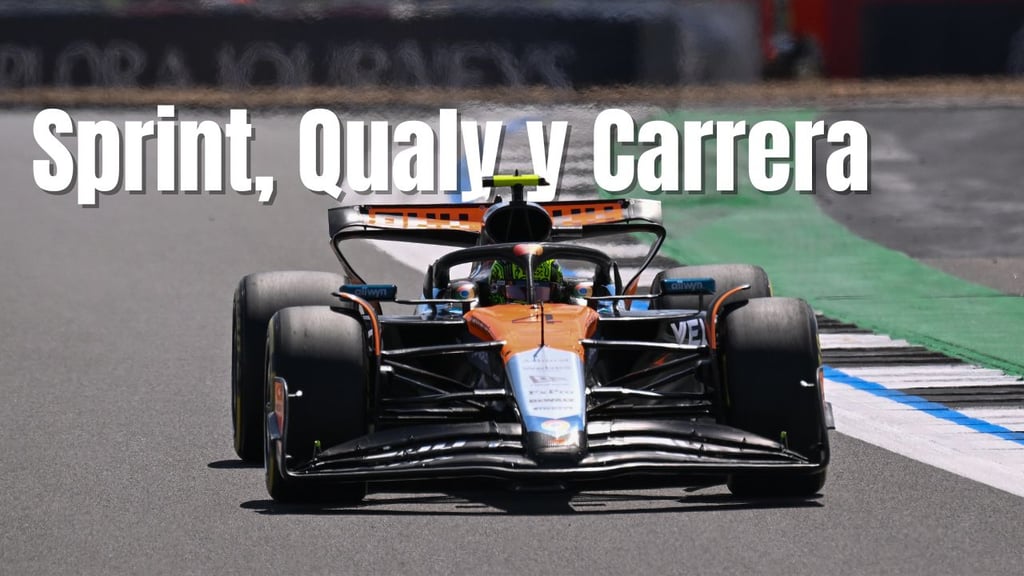 F1: ¿A qué hora y por dónde ver la sprint, qualy y carrera del Gran Premio de Gran Bretaña?