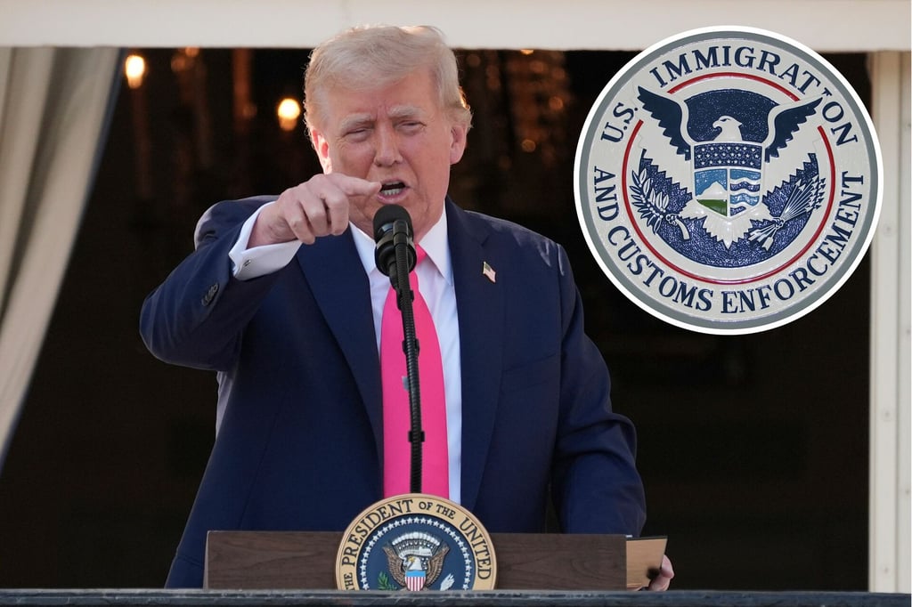 Trump agradece a agentes del ICE; dice que defienden 'soberanía y libertad' de EU