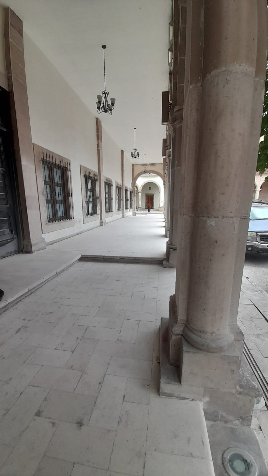 Rehabilitación. El edificio que alberga al Tribunal Superior de Justicia ha quedado completamente renovado.