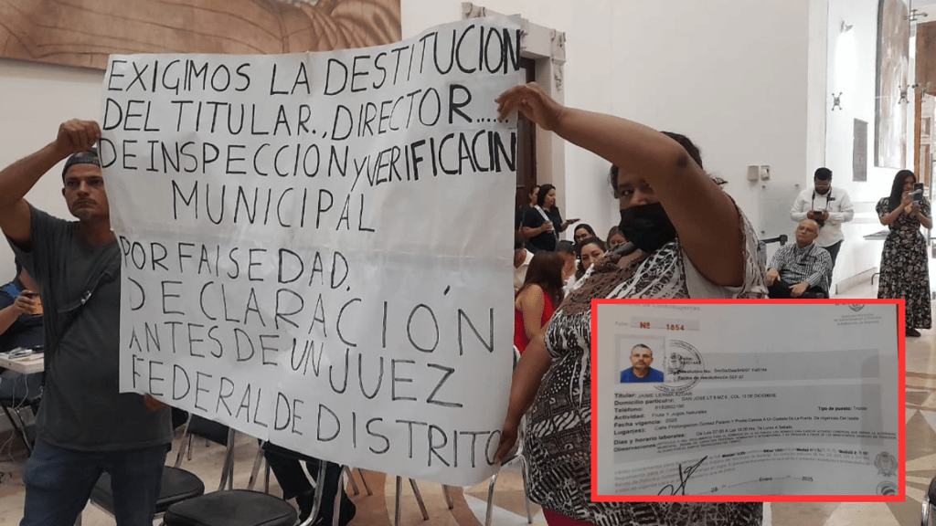 Comerciante denuncia acoso de Inspectores Municipales en Durango