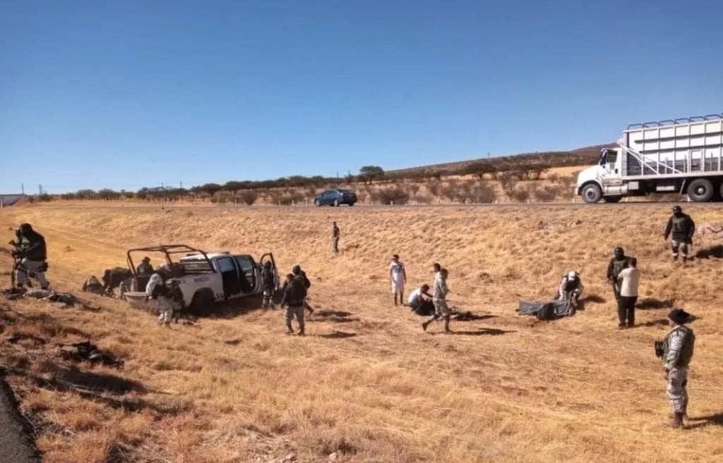 Riesgo. Por las atribuciones que tienen, la Guardia Nacional tiene presencia en carreteras y esto vuelve propensos a sus elementos a sufrir percances.