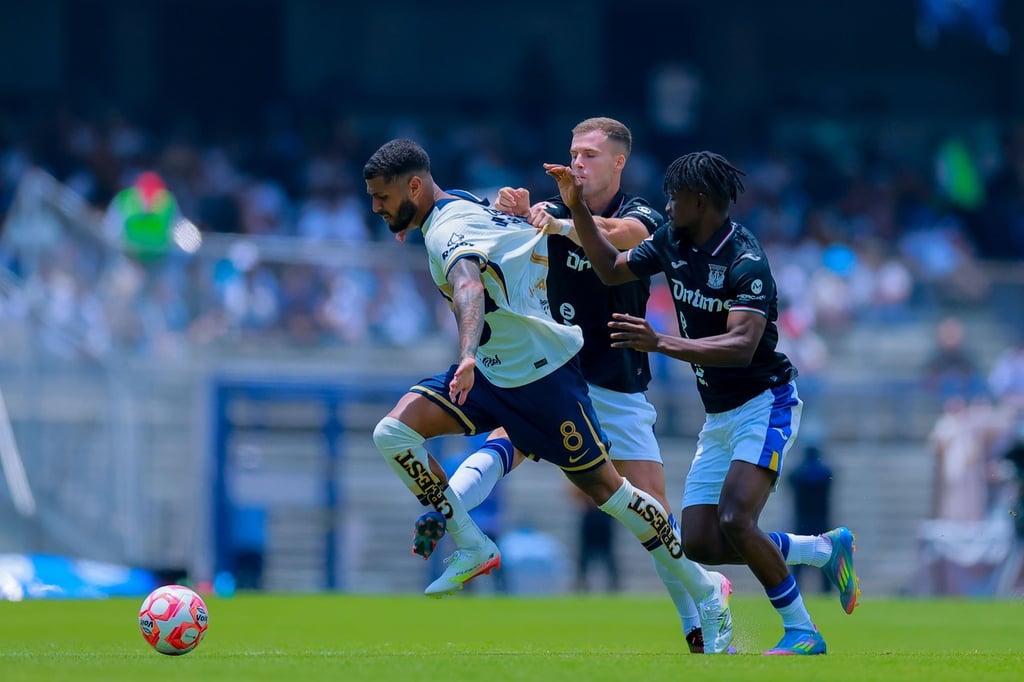 Resultado. Pumas venció 2-0 al Leganés en un partido amistoso celebrado en CU.