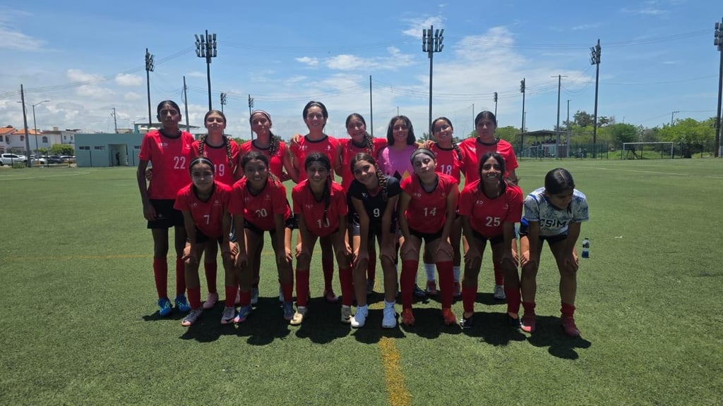 Final. El equipo de ESIMA se instaló en la fase final de la Liga Nacional de Futbol Femenil.