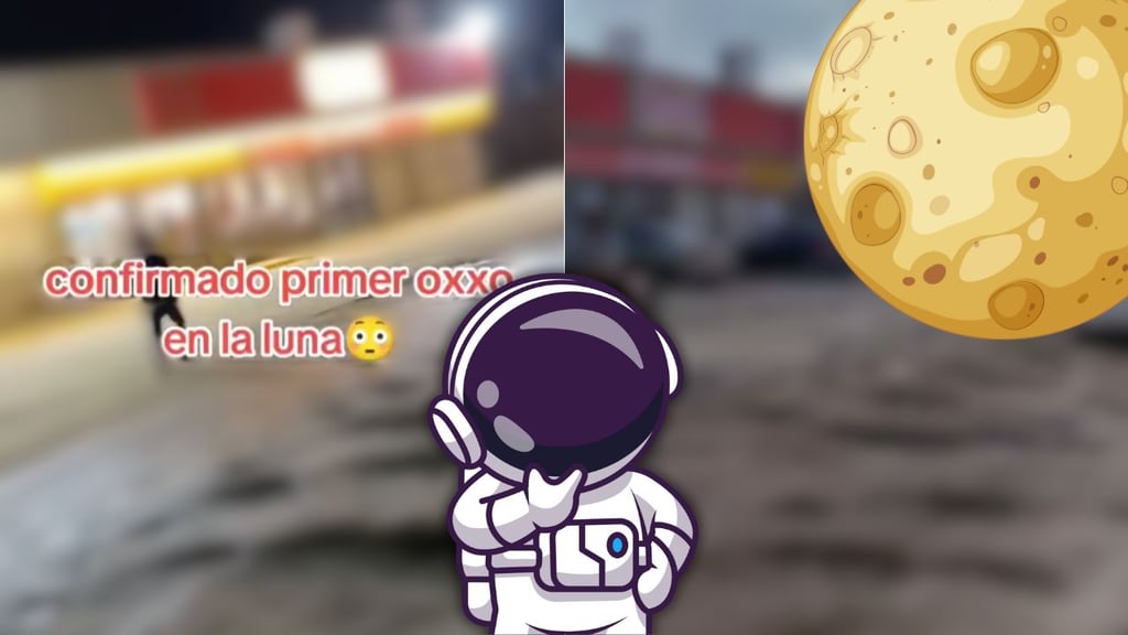 ¿El primer Oxxo en la luna? VIDEO en redes sociales se vuelve viral y desata burlas
