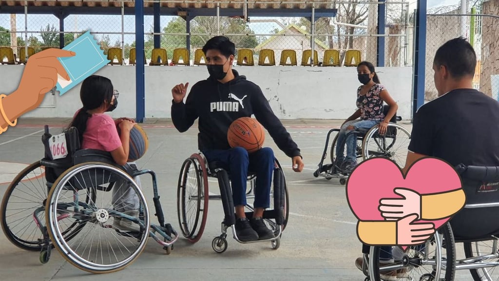 Organizan juego de basquetbol en silla de ruedas para costear tratamiento de Raúl Arellano
