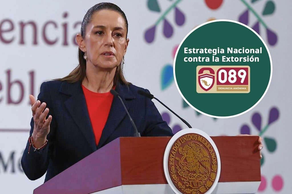 Estrategia Antiextorsión: 'Es el delito que está creciendo'; Sheinbaum alista reforma