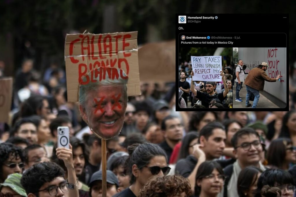 Así se burló Estados Unidos de la manifestación contra la gentrificación en México
