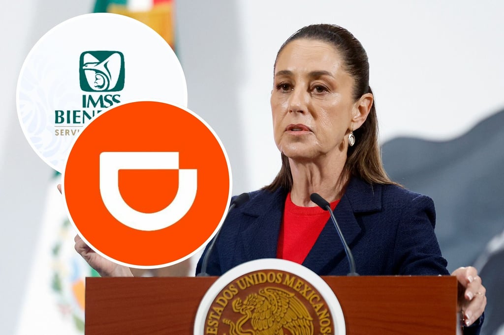 IMSS Bienestar: Sheinbaum acusa a DiDi de no registrarse en programa de seguridad social