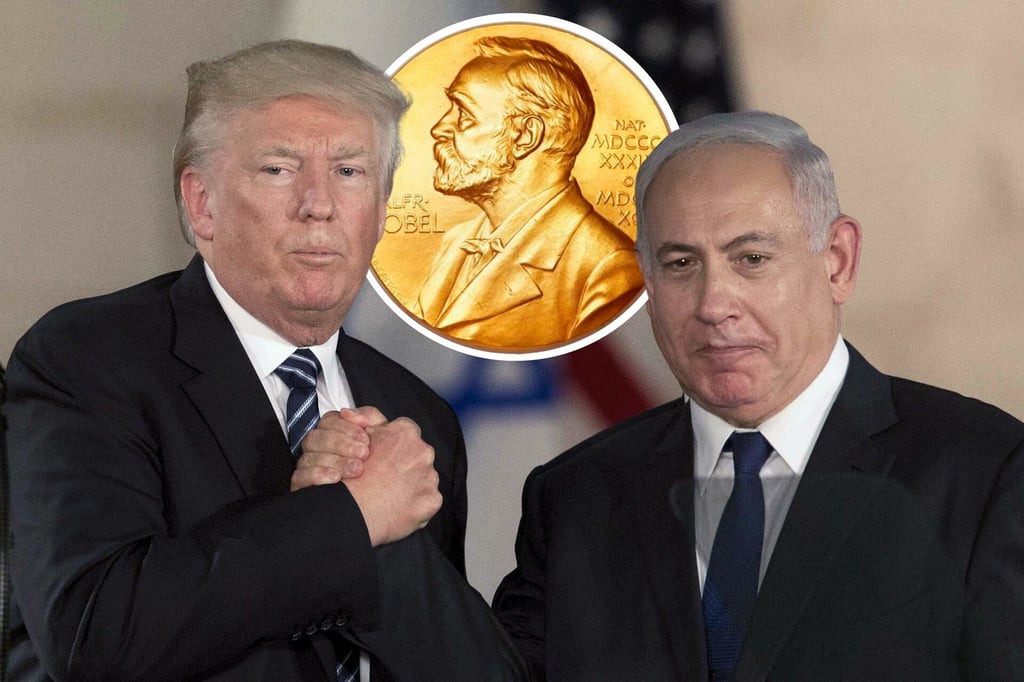 Netanyahu afirma que nominó a Trump para el Premio Nobel de la Paz