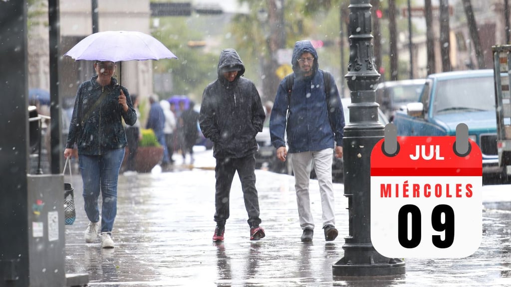 Lluvias más intensas en Durango HOY miércoles 9 de julio: este es el pronóstico para el día
