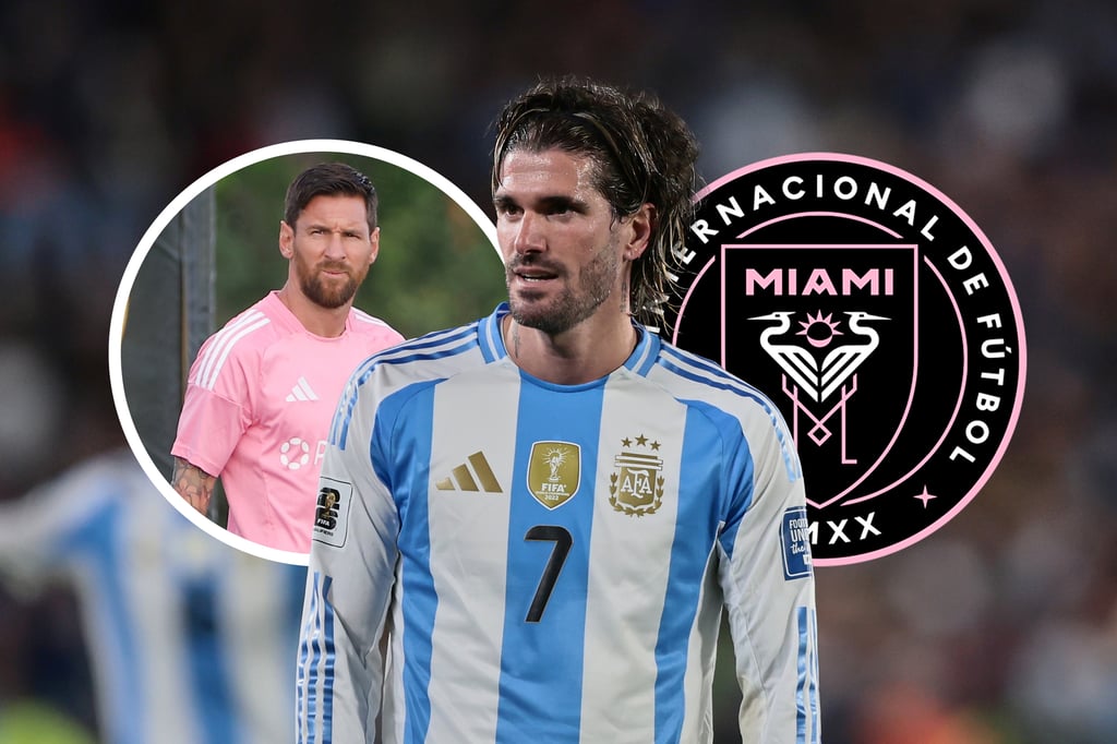 Rodrigo De Paul está cerca de llegar al Inter de Miami; Messi influiría en la decisión