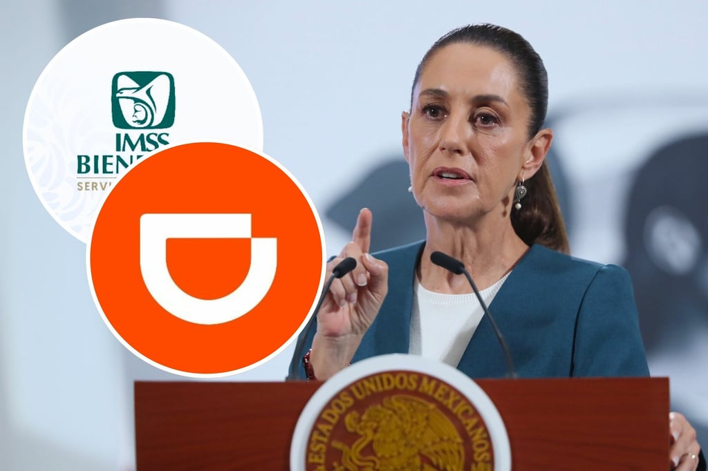 IMSS Bienestar: '¿A poco creen que DiDi no quiere seguir en México?', revira Sheinbaum sobre registro obligatorio