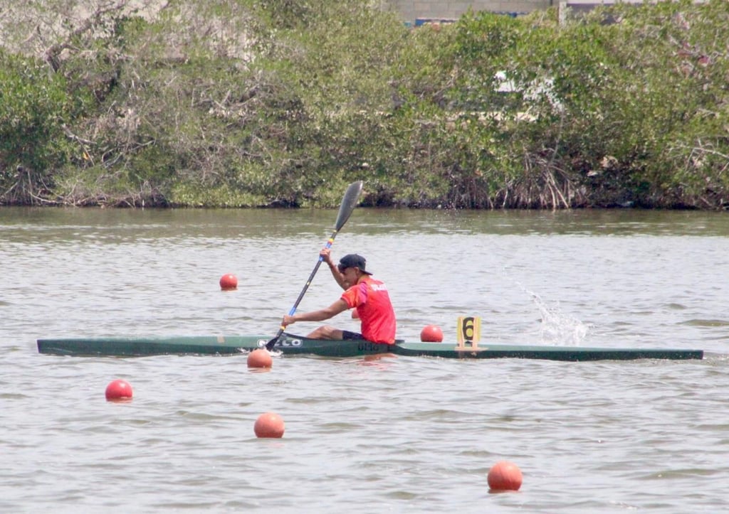 Actividad. José Manuel Castañeda Alba fue el más destacado, con un sexto lugar en la competción de los 1000 metros en canoa.