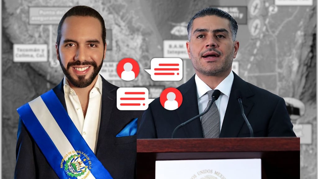 Harfuch vs Bukele: 'narcoavioneta' detenida en Colima provoca diferencias entre ambos