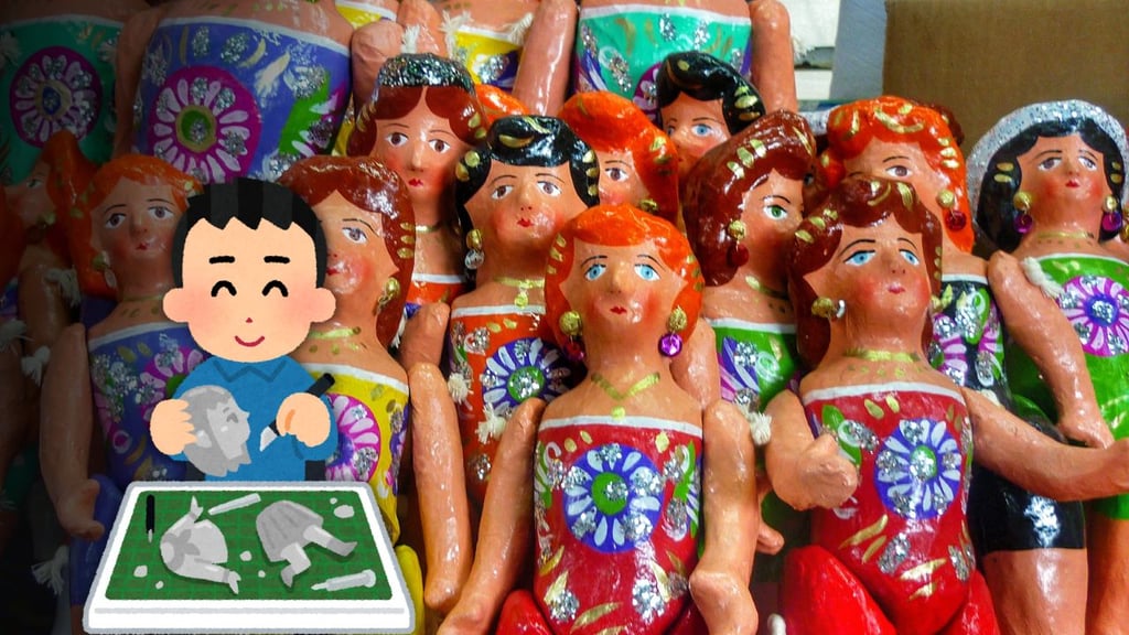 Ofrecerán taller de 'Lupitas', muñecas mexicanas de cartón; fechas, horarios e inscripciones