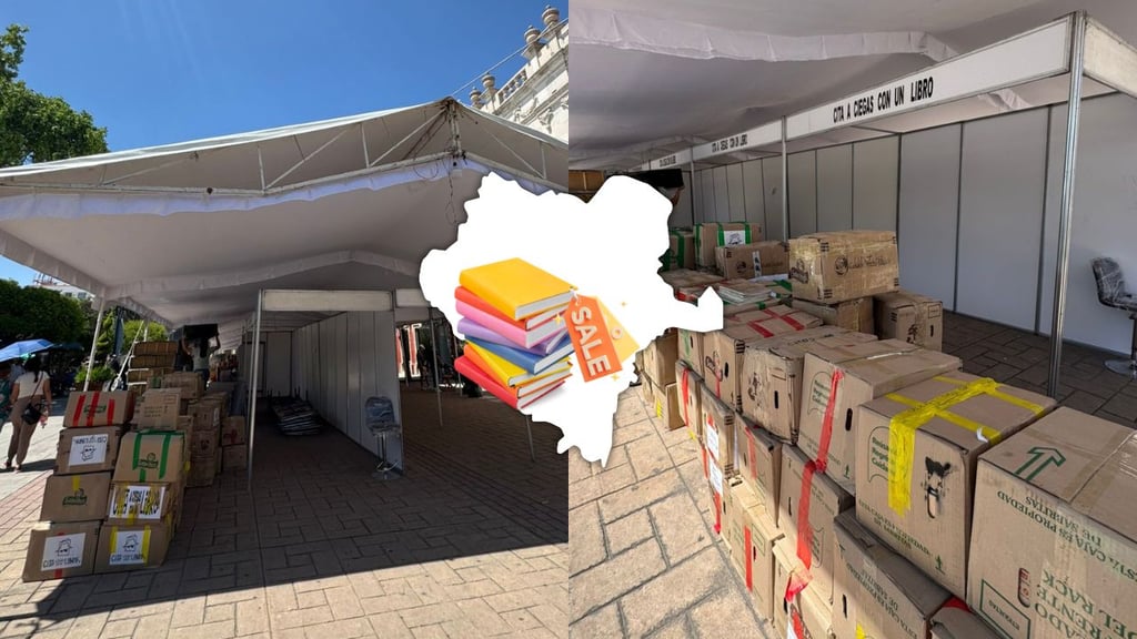 Feria Duranguense del Libro ya se instala en Corredor Constitución; ¿cuándo es la inauguración?