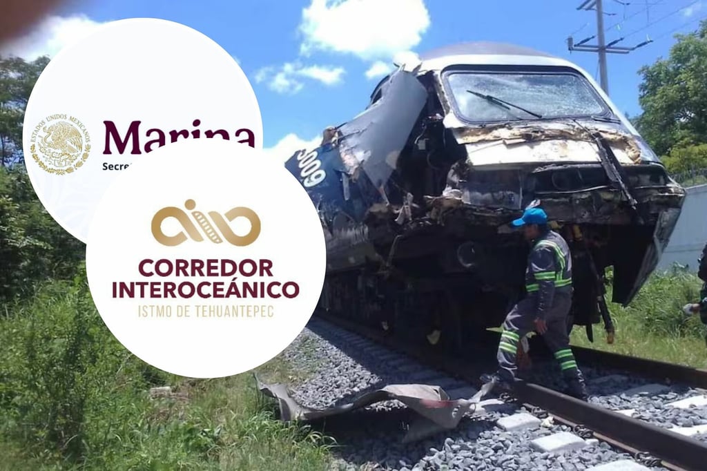 Tren Interoceánico: Marina confirma lesionados por choque con tráiler en Macuspana