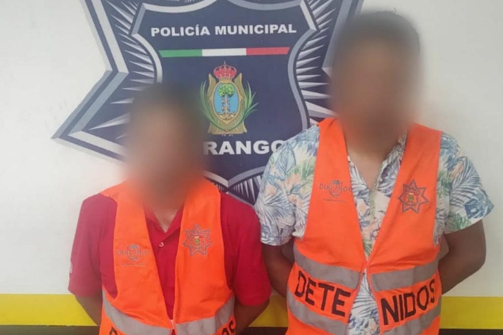 Detienen a dos por robar en negocio de celulares en la avenida 20 de Noviembre