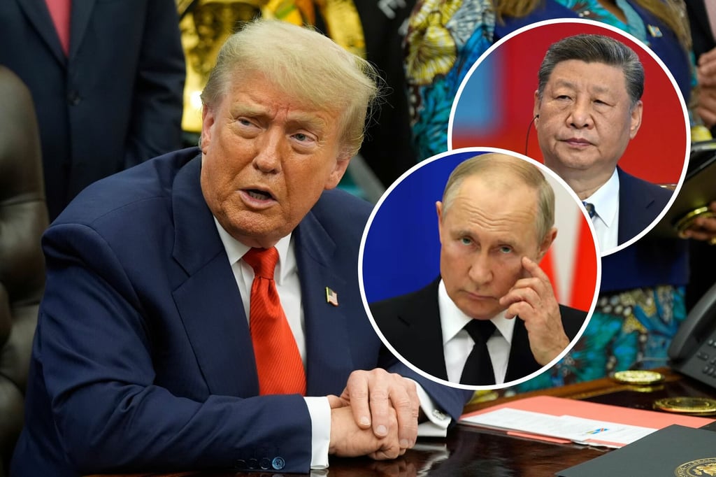 Filtran supuesto audio de Trump amenazando a Rusia y China, ¿qué les dijo?