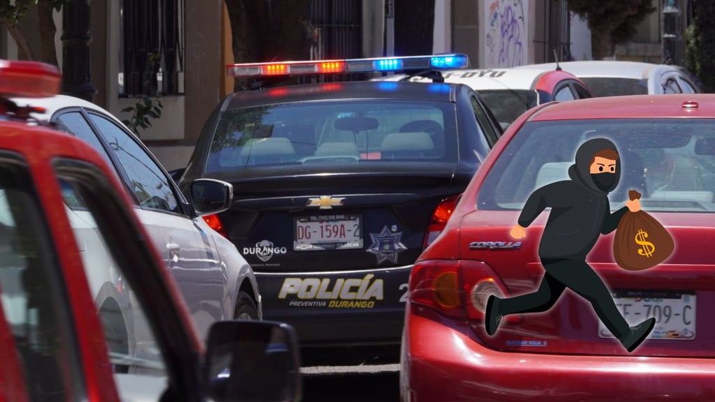 Sujeto amenaza a empleada y roba casi 6 mil pesos en tienda de conveniencia de Durango