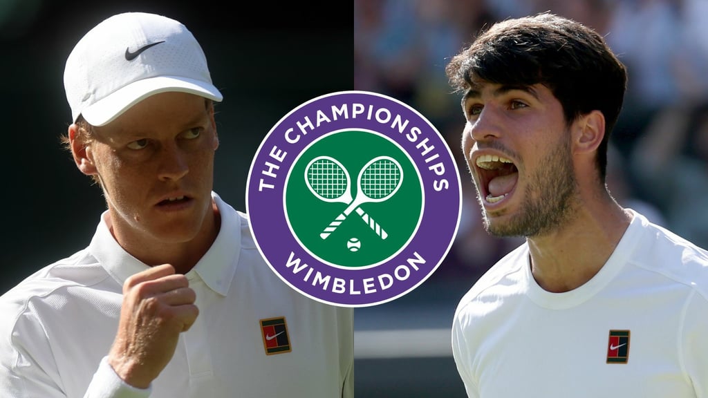 Wimbledon: ¡Habemus Final! Carlos Alcaraz y Jannik Sinner se disputarán el Grand Slam británico