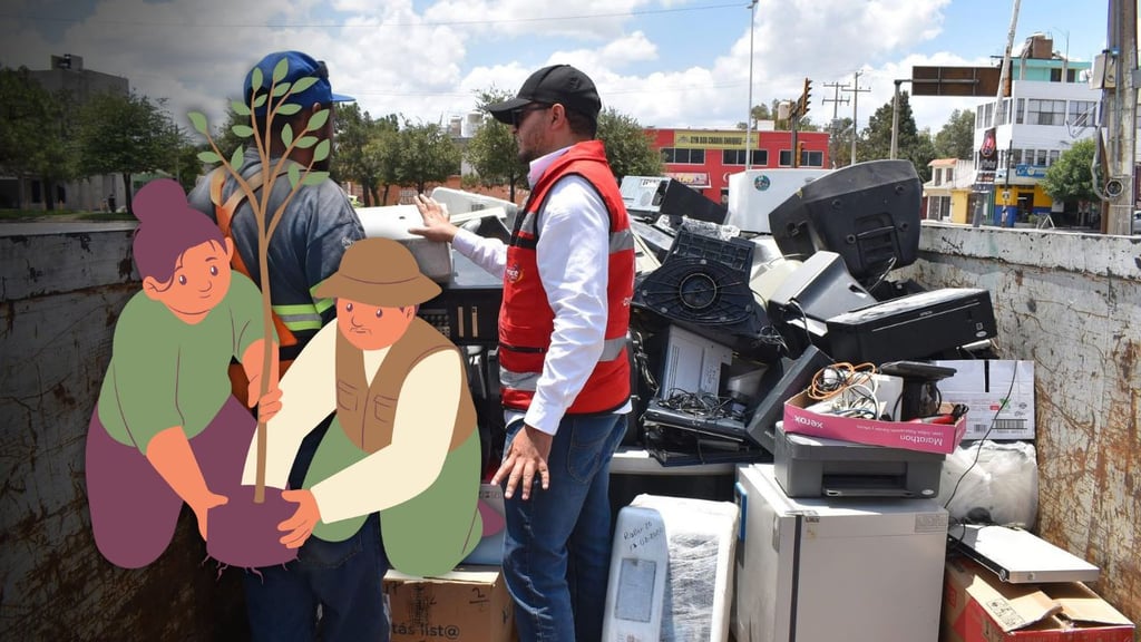 Darán 'arbolitos' a cambio de basura electrónica en Lerdo y Gómez Palacio; así puedes participar