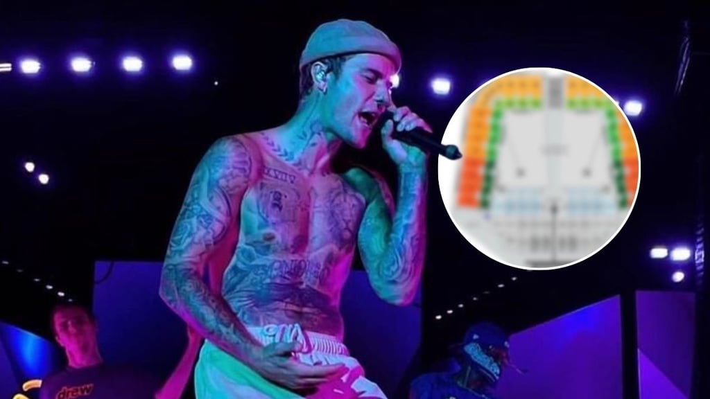 Esto costaban los boletos del último concierto que dio Justin Bieber en México en 2022