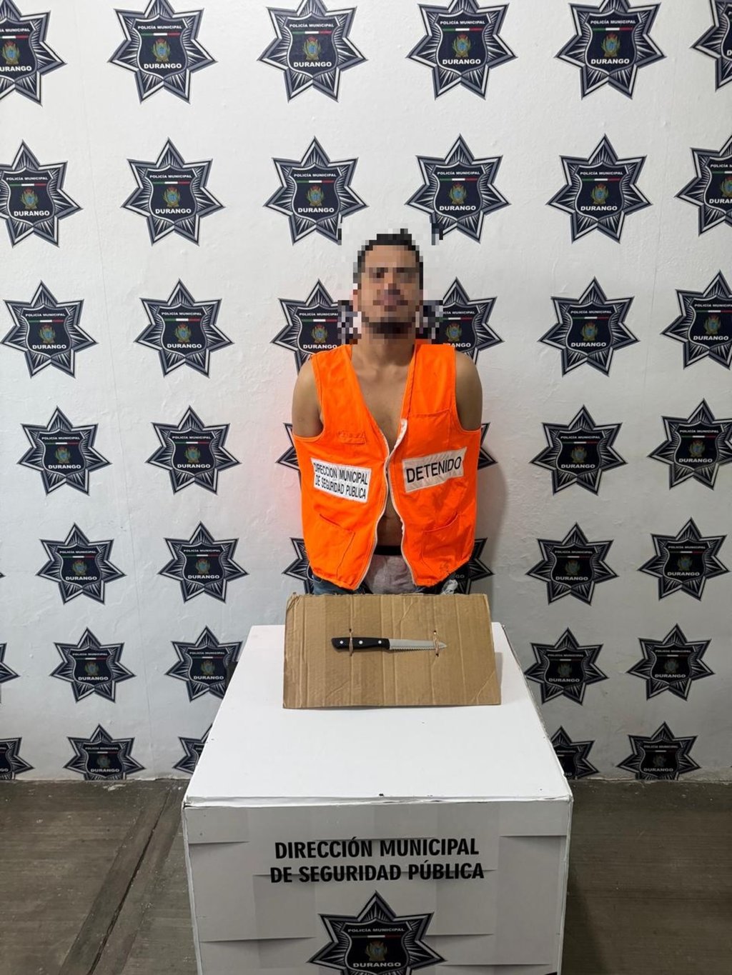 Acción. Elementos de la Dirección Municipal de Seguridad Pública detuvieron a un sujeto que agredió a su mamá y su cuñada.