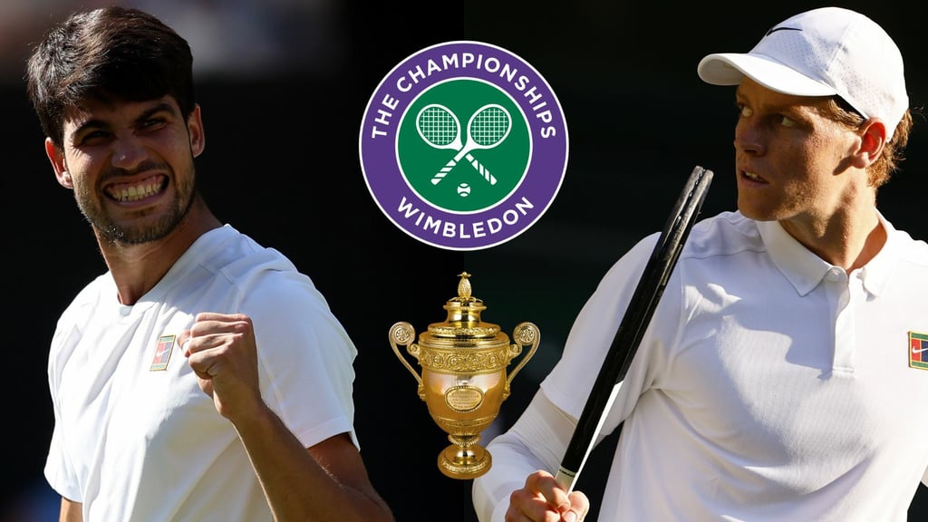 Wimbledon: ¿A qué hora y por donde ver el Carlos Alcaraz vs Jannik Sinner? Individual masculino