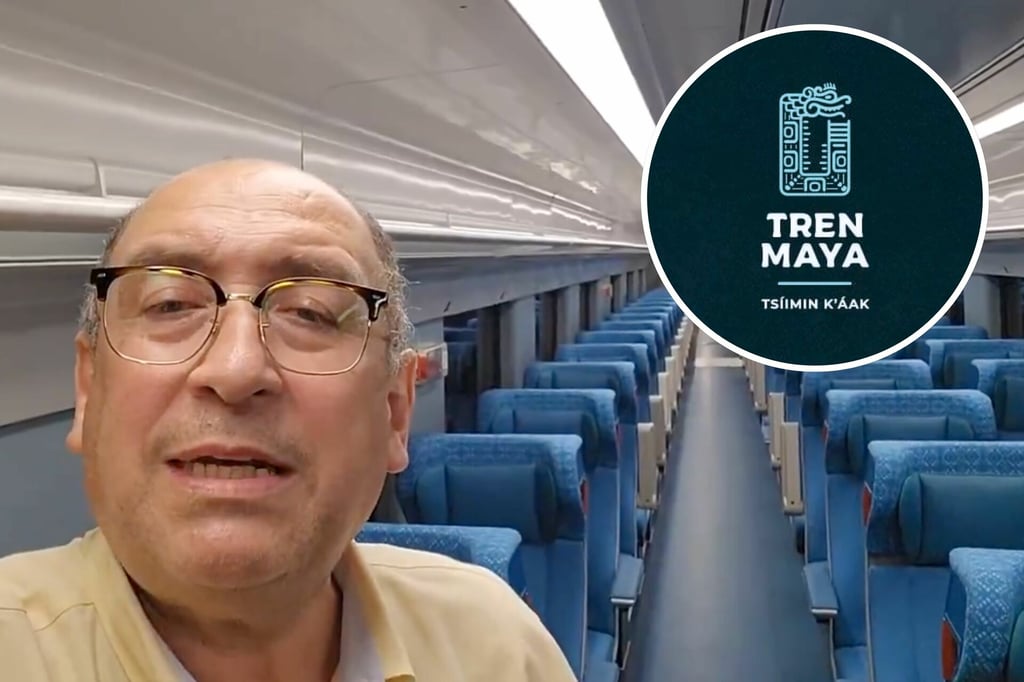 'Es momento de reorientar el rumbo'; Rubén Moreira muestra Tren Maya sin pasajeros