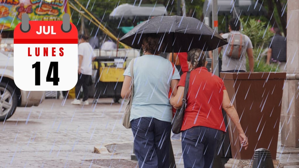 ¿Seguirán las fuertes lluvias en Durango capital HOY 14 de julio? Esto dice el pronóstico