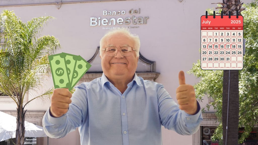 Pensión Adultos Mayores: ¿Qué apellidos podrán cobrar 6 mil 200 pesos del 14 al 18 de julio?