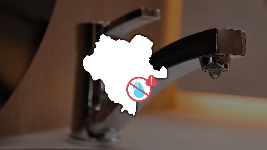 Habrá baja presión en el suministro de agua por fallas eléctricas en algunas zonas de Durango