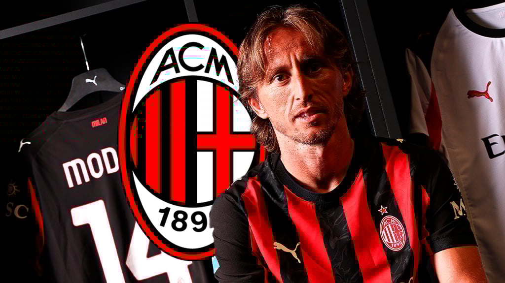 OFICIAL: Luka Modrić es presentado como nuevo jugador del AC Milan; firma por un año