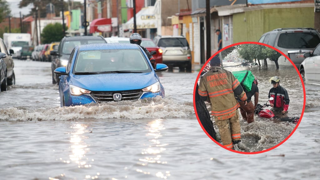 Lluvias en Durango generaron más de 150 llamadas de emergencia: PC