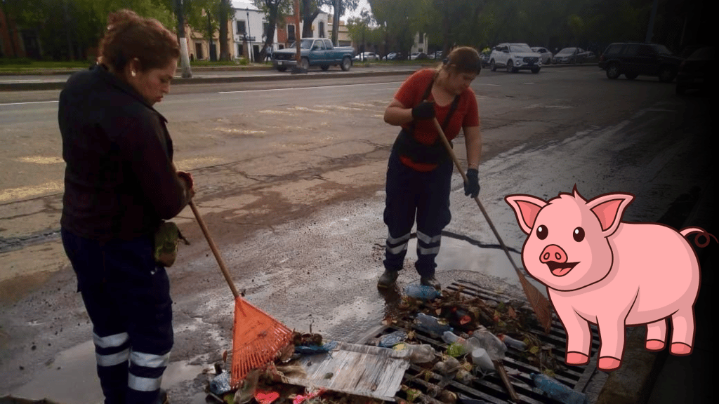 AMD: basura, causa de saturación en drenajes de Durango capital