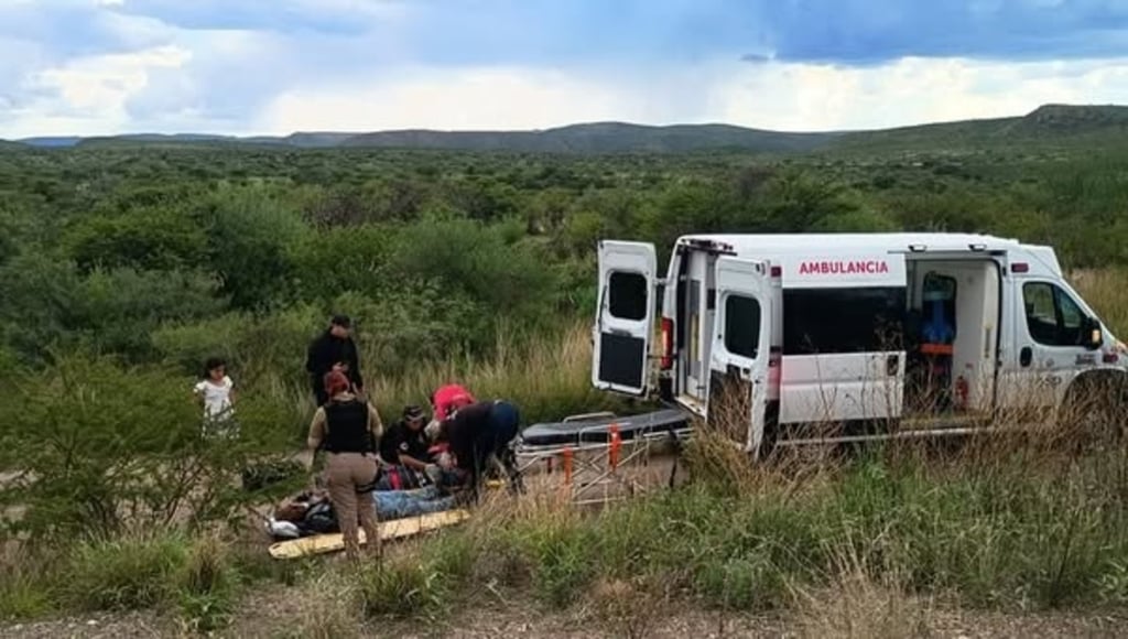 Hecho. Dos hombres del centro de la República Mexicana se accidentaron en el municipio de San Pedro del Gallo.