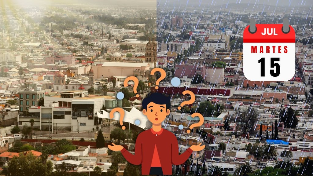 ¿Más lluvia o altas temperaturas en la ciudad de Durango? Así será el clima HOY 15 de julio