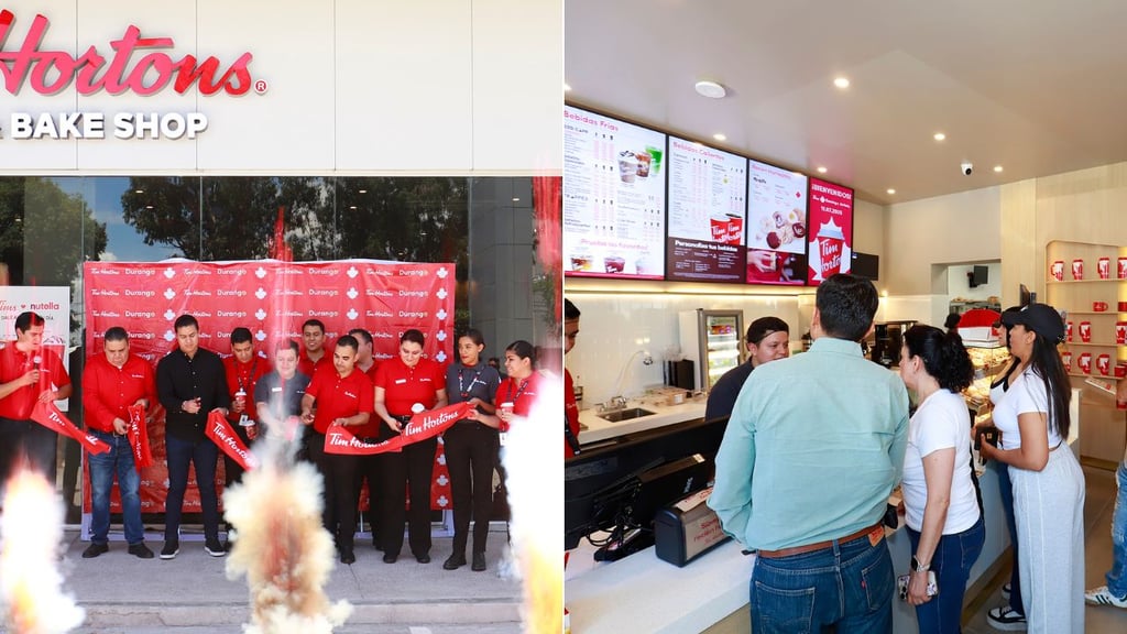 Tim Hortons llega a Durango: sabor canadiense con manos duranguenses