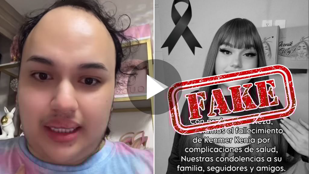 'Estoy bien': reaparece influencer Kenmer Kenia para desmentir rumores de su muerte | VIDEO