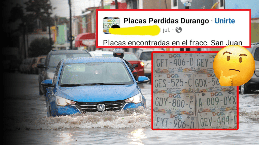 ¿Robo o extravío?, denuncian desaparición 'sospechosa' de placas vehiculares en Durango
