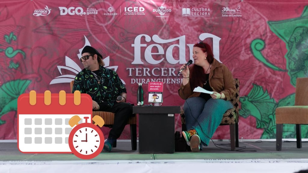 Feria Duranguense del Libro sigue con actividades: agenda para el jueves 16 de julio