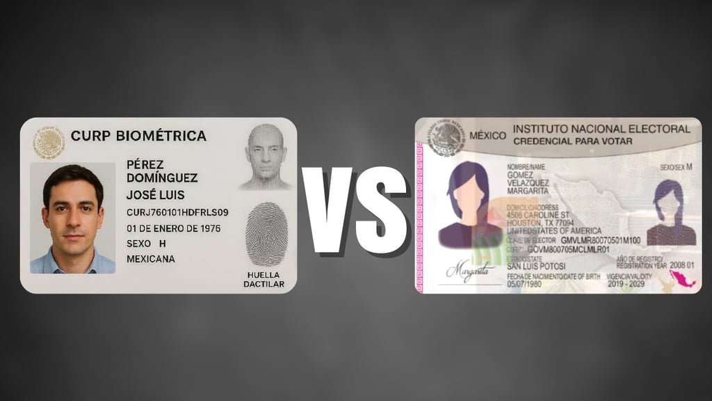 INE o CURP Biométrica: ¿cuál es la que servirá más para trámites oficiales?