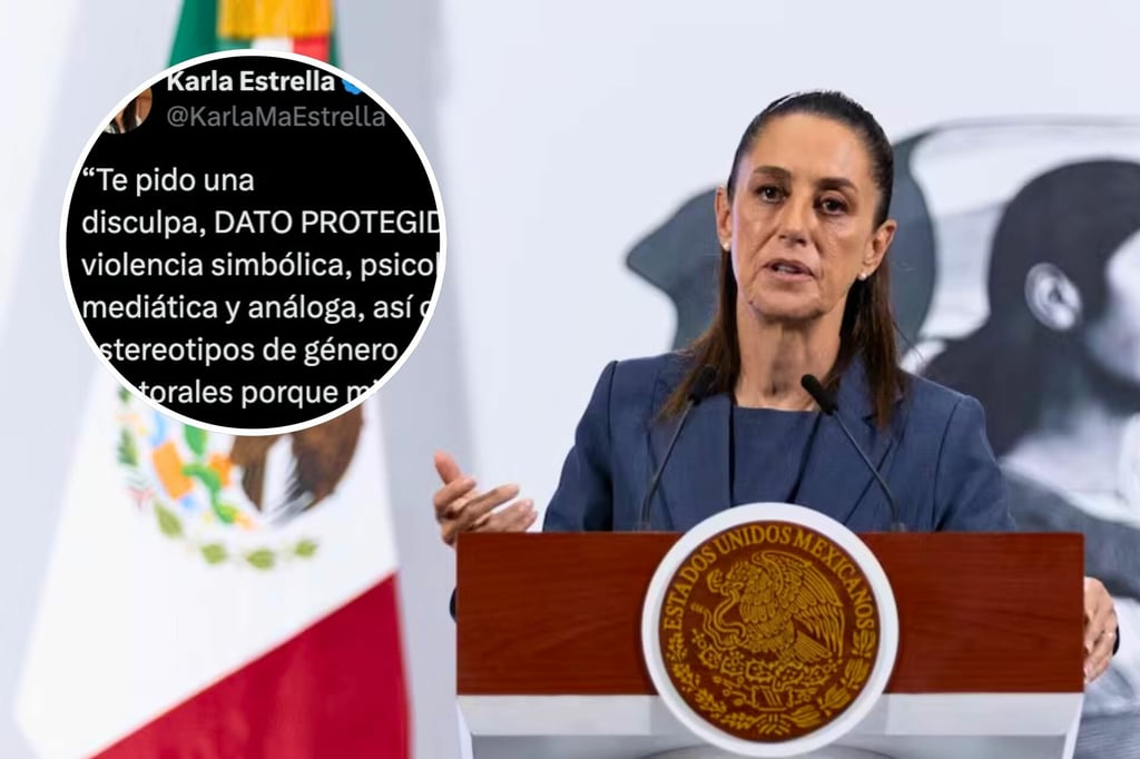 'El poder es humildad, no soberbia'; Sheinbaum considera un exceso disculpas a diputada en redes