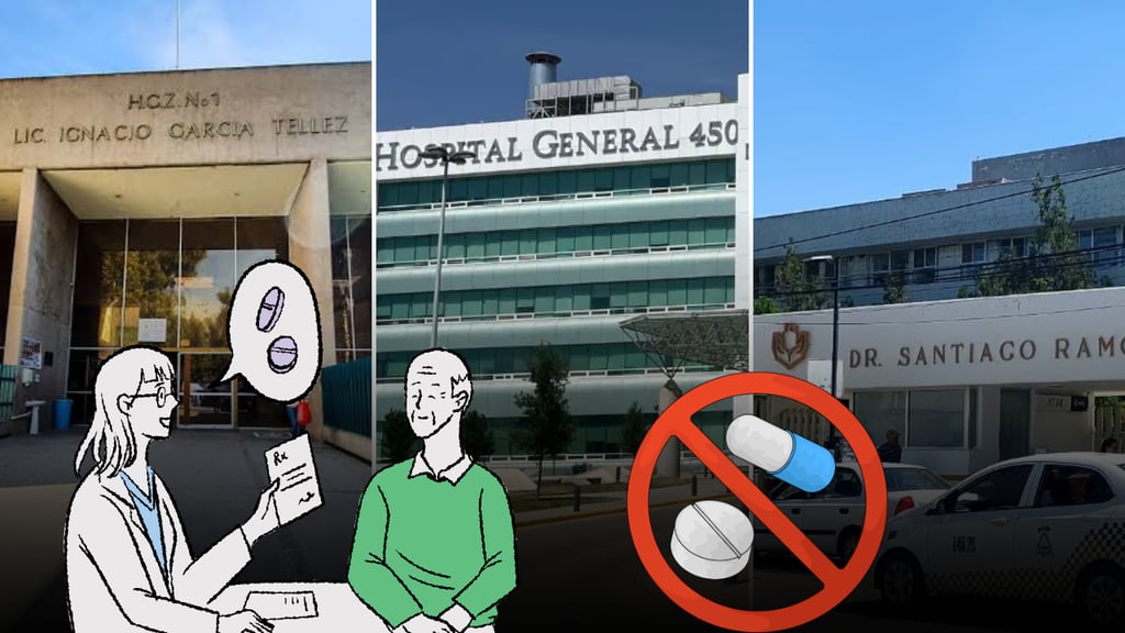 IMSS, ISSSTE y HG450 con desabasto de medicamentos; pacientes alzan la voz