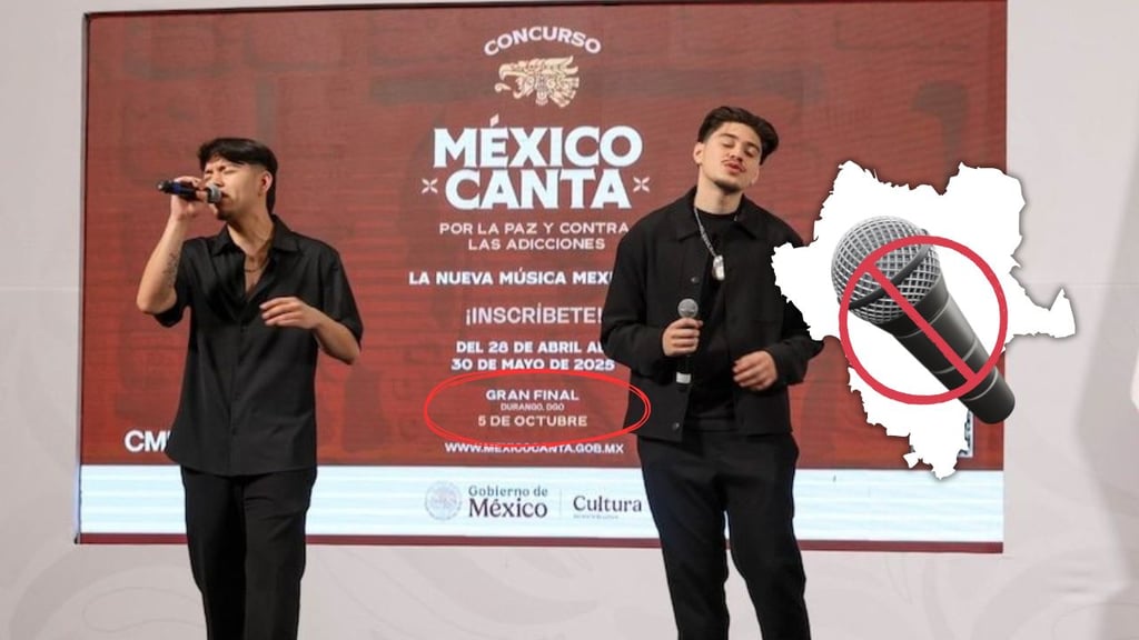 México Canta: Durango ya no será sede de la final del concurso, ¿por qué?