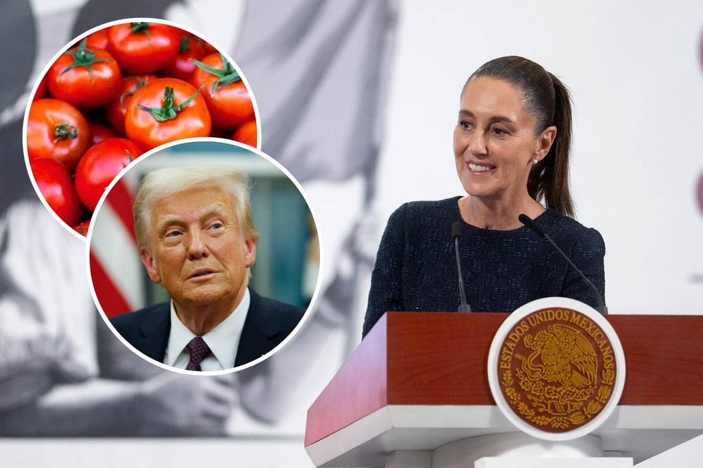 'Por ahora no': Sheinbaum desmiente encuentro con Trump; arancel al jitomate en manos de su equipo