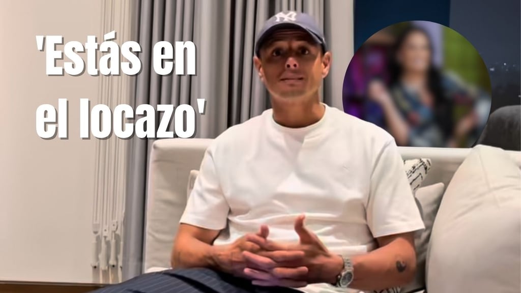 Conductora se lanza contra 'Chicharito' por calificar a las mujeres de mantenidas: 'Estás en el locazo'