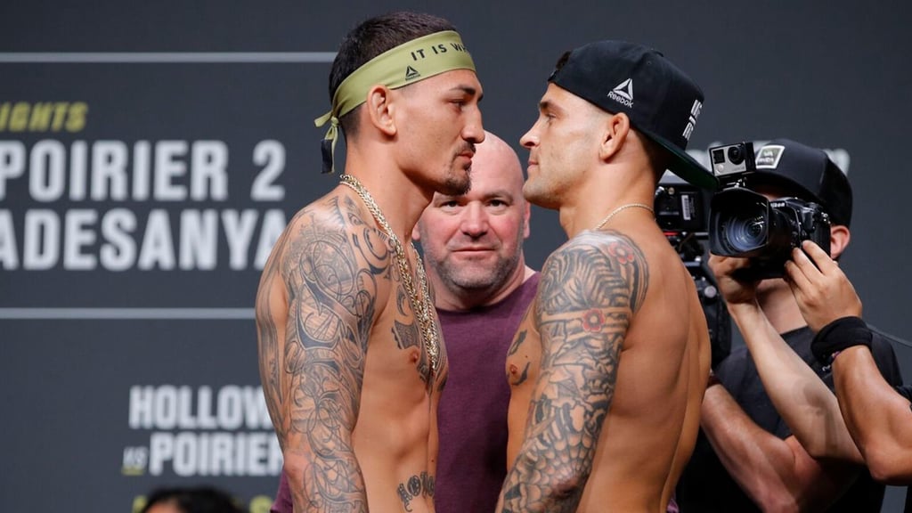 Paternidad. Holloway intentará conseguir su primera victoria ante Poirier, quien lo derrotó en 2012 y 2019.